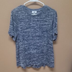 Old Navy Blue Short Sleeve Tee 💙🤍